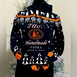 Exclusive Tito’s Vodka Holiday Hoodie